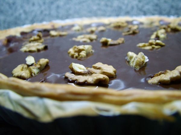 Chocolate Walnut Tart