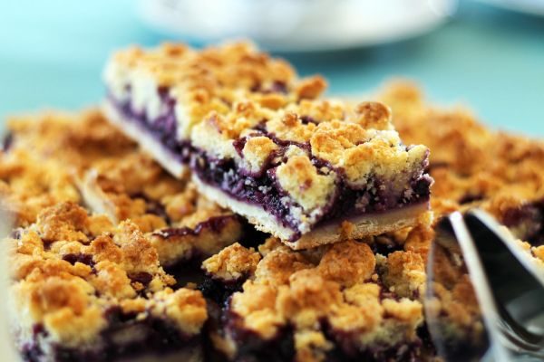 German Streusel Cake