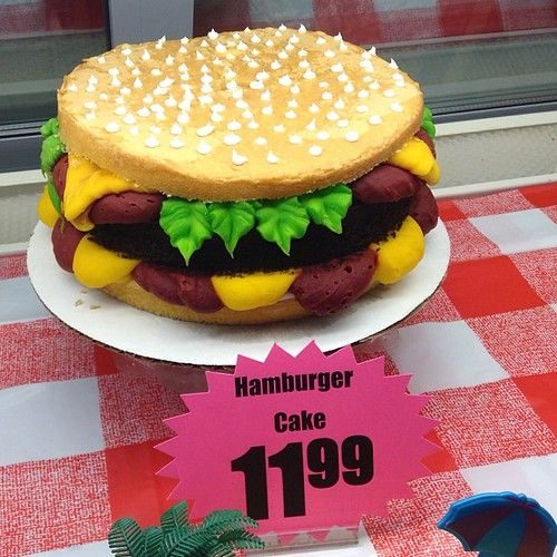 Hamburger Layer Cake