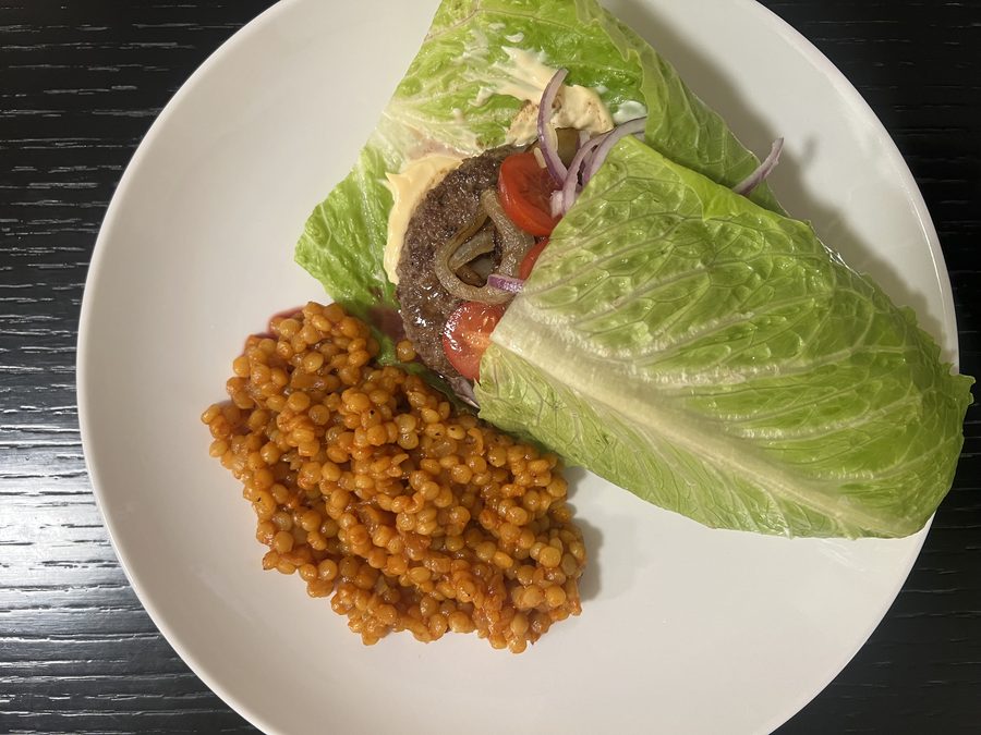 Onion Layered Hamburger
