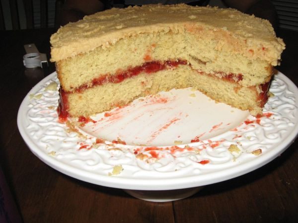 Peanut Butter-Jelly Cake