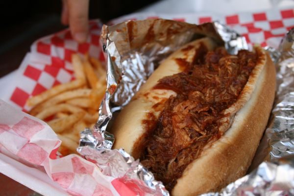 Shredded Pork Sandwiches