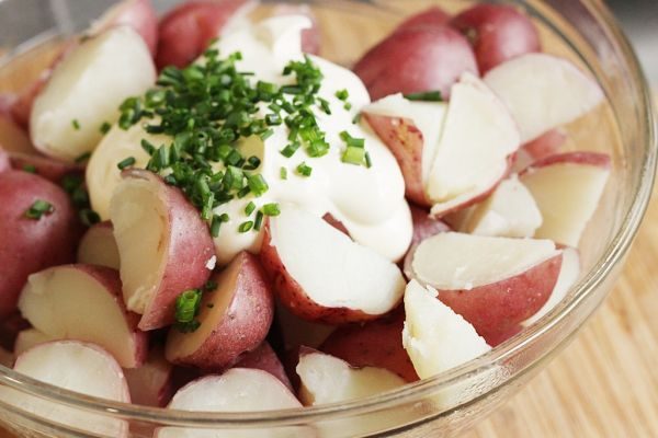 Sour Cream Potato Salad