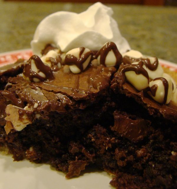 Triple Chocolate Brownie Pie